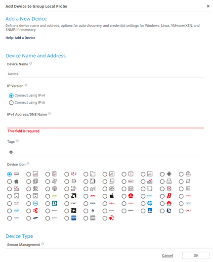 Add Device Assistant Step 2